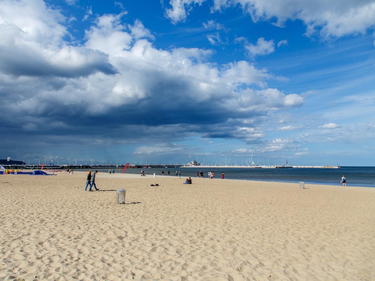 Seashell Apartment Sopot Eksteriør bilde